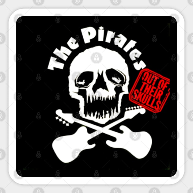 The Pirates Out of their Skulls 1977 Throwback Sticker by AlternativeRewind